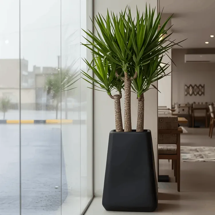 فلاور باکس فایبرگلاس طرح هرم